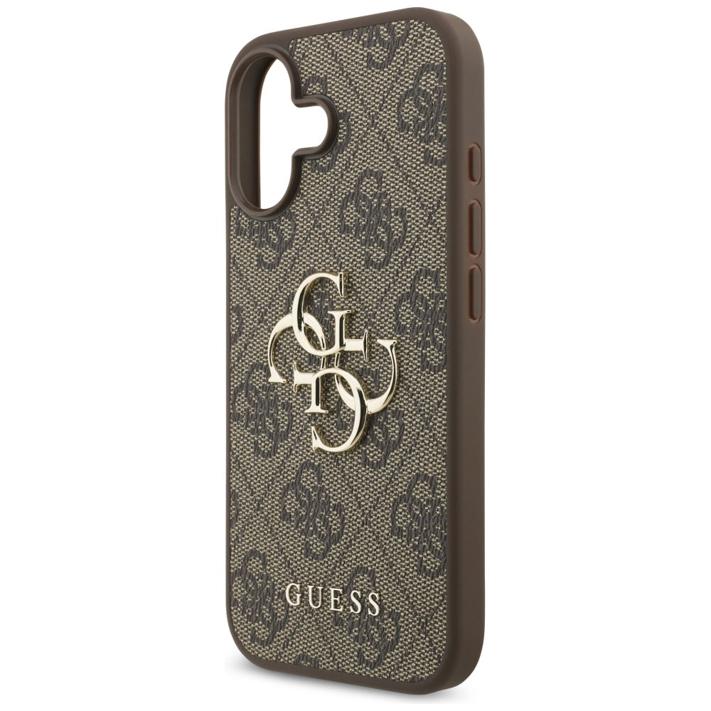 Capa para Apple iPhone 17, Guess, 4G Big Logo, Marrom