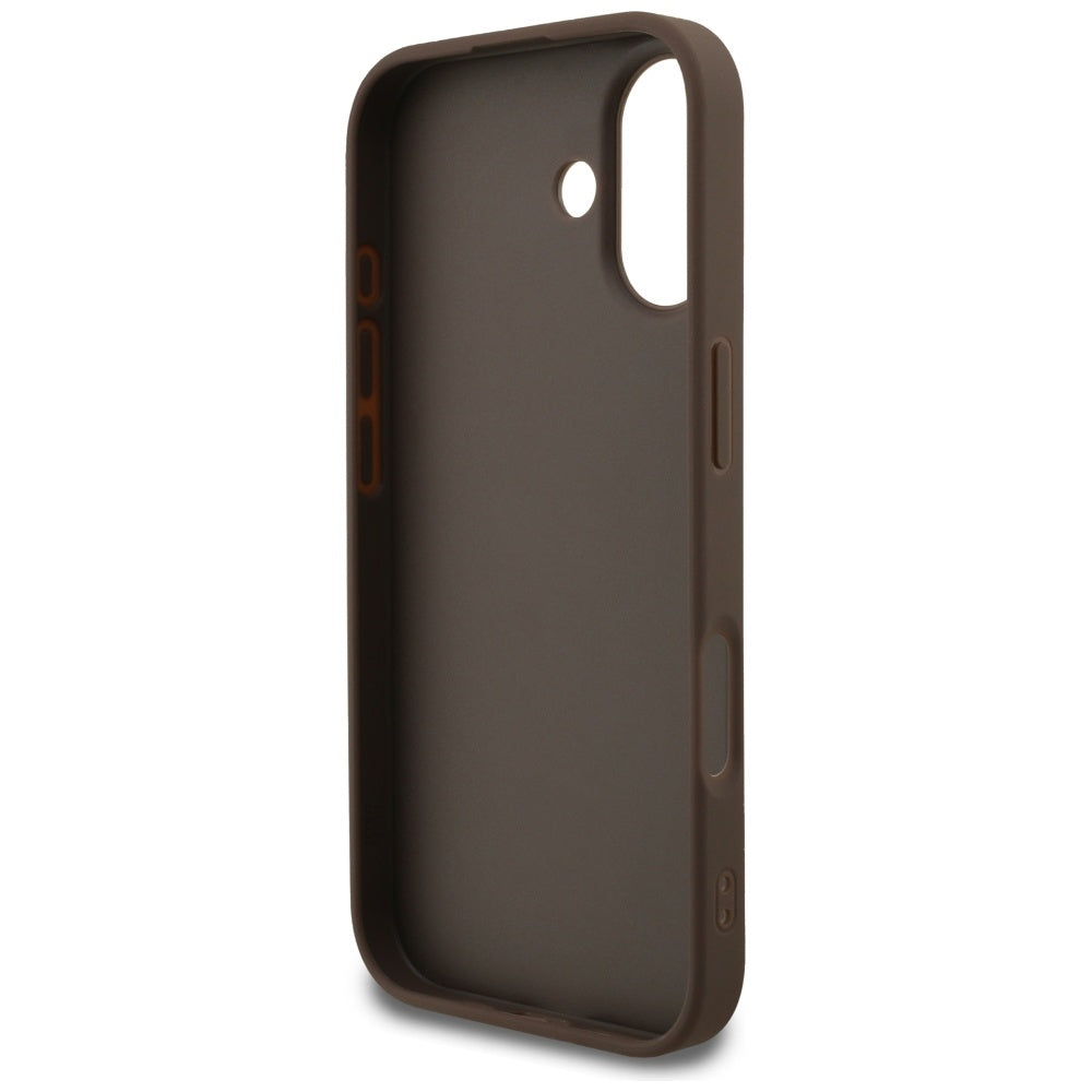 Capa para Apple iPhone 17, Guess, 4G Classic, Castanho