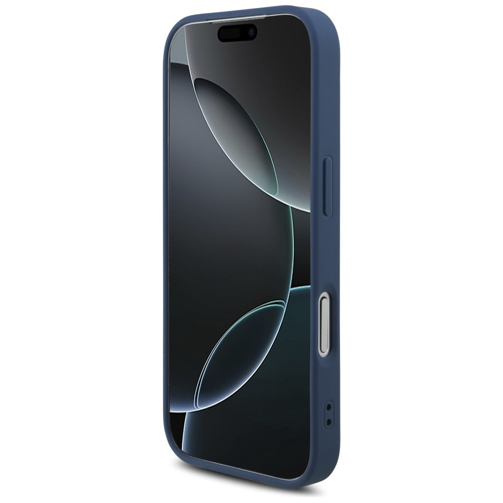 Capa para Apple iPhone 17 Pro, Guess, 4G Big Logo, Azul