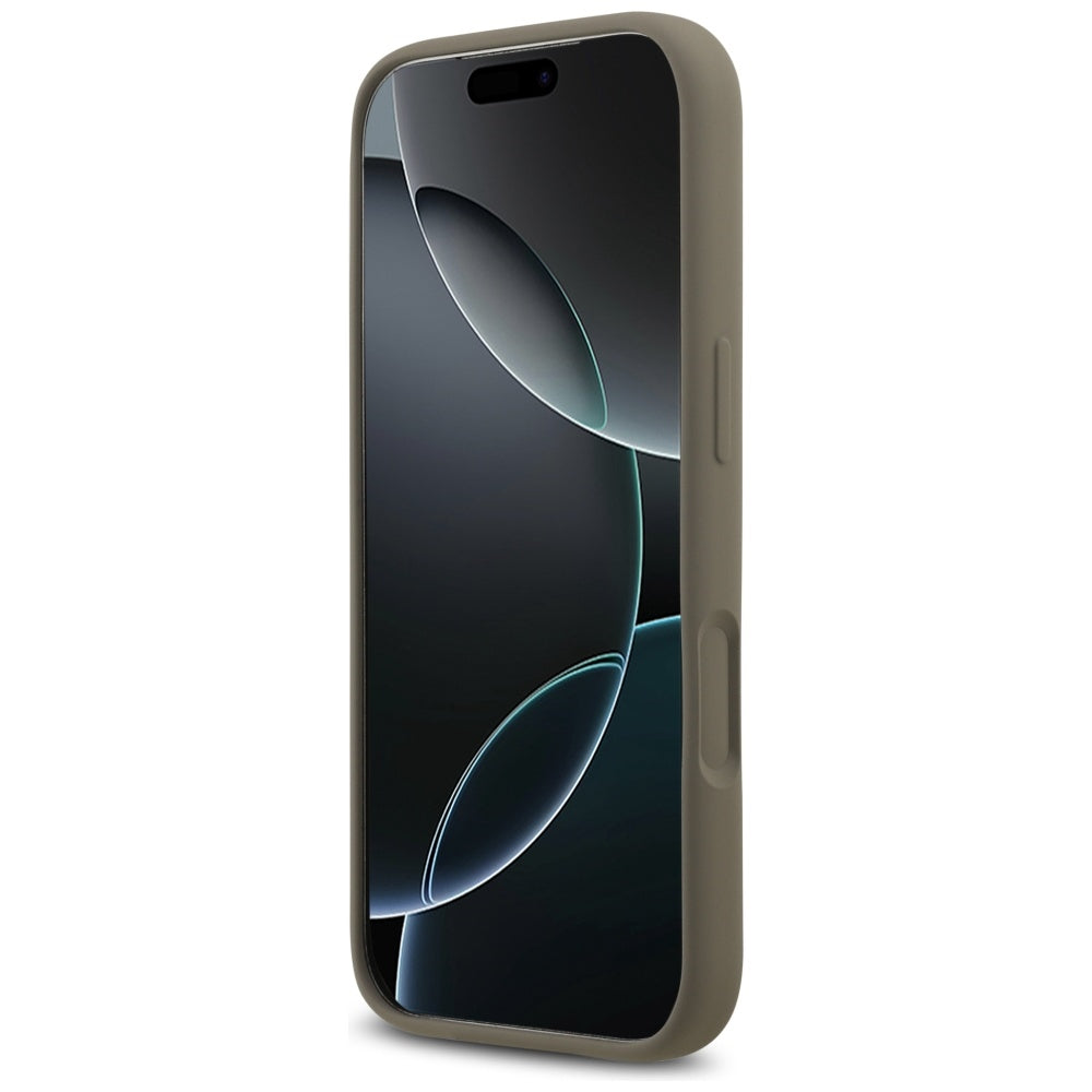 Capa para Apple iPhone 17 Pro, Guess, Big 4G Script, Castanho