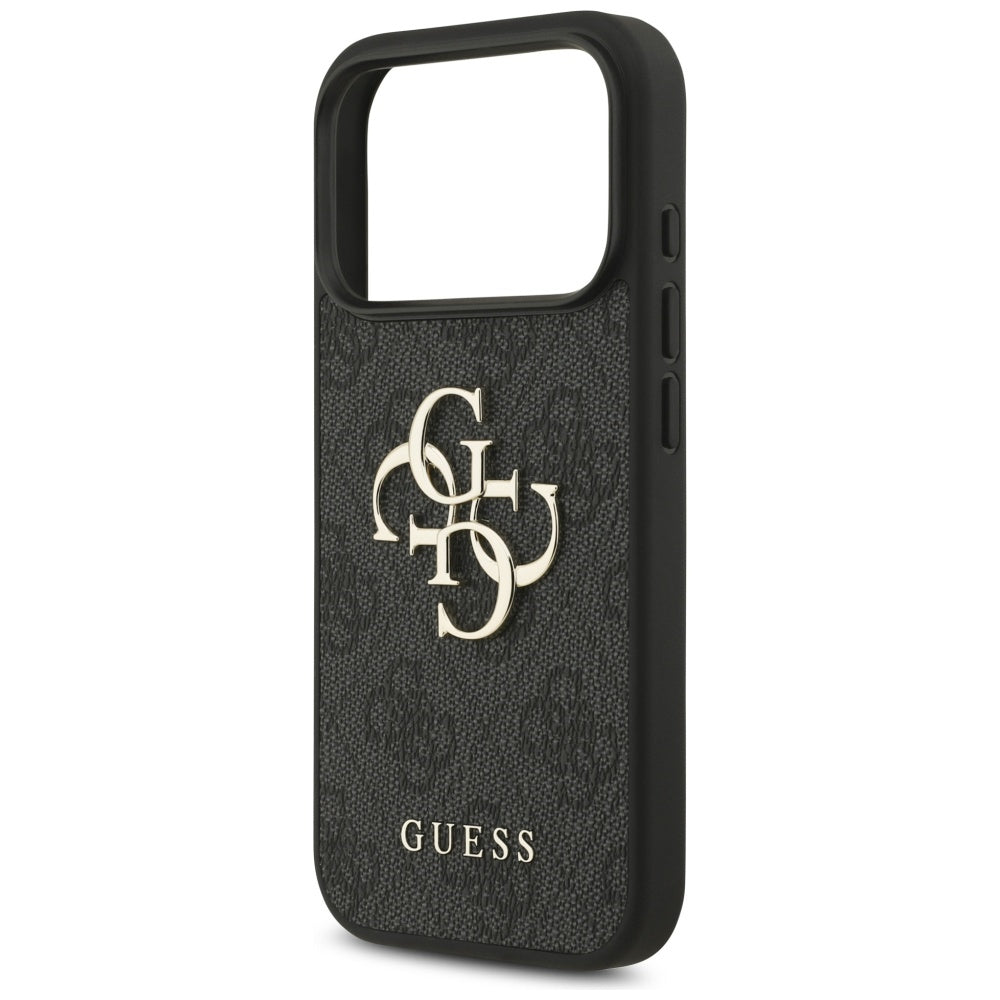 Capa para Apple iPhone 17 Pro Max, Guess, 4G Big Logo, Preta