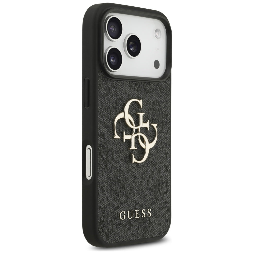 Capa para Apple iPhone 17 Pro Max, Guess, 4G Big Logo, Preta