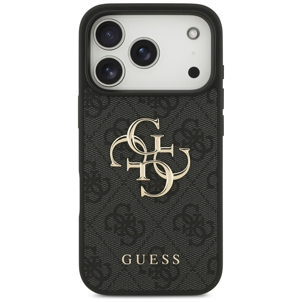 Capa para Apple iPhone 17 Pro Max, Guess, 4G Big Logo, Preta