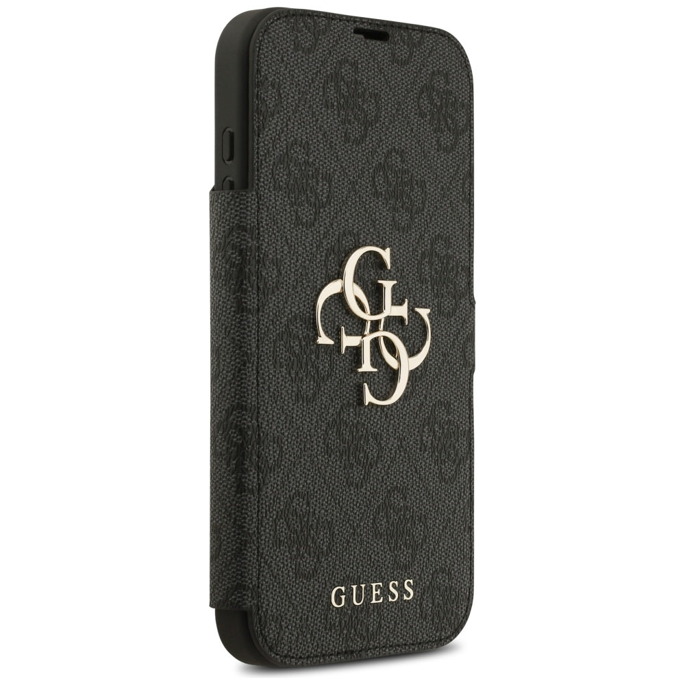 Capa para Apple iPhone 17 Pro Max, Guess, Logo Metal 4G, Preta