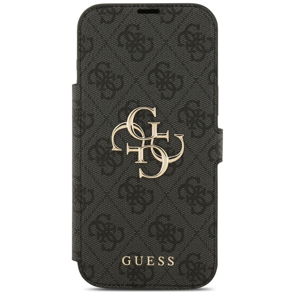 Capa para Apple iPhone 17 Pro Max, Guess, Logo Metal 4G, Preta