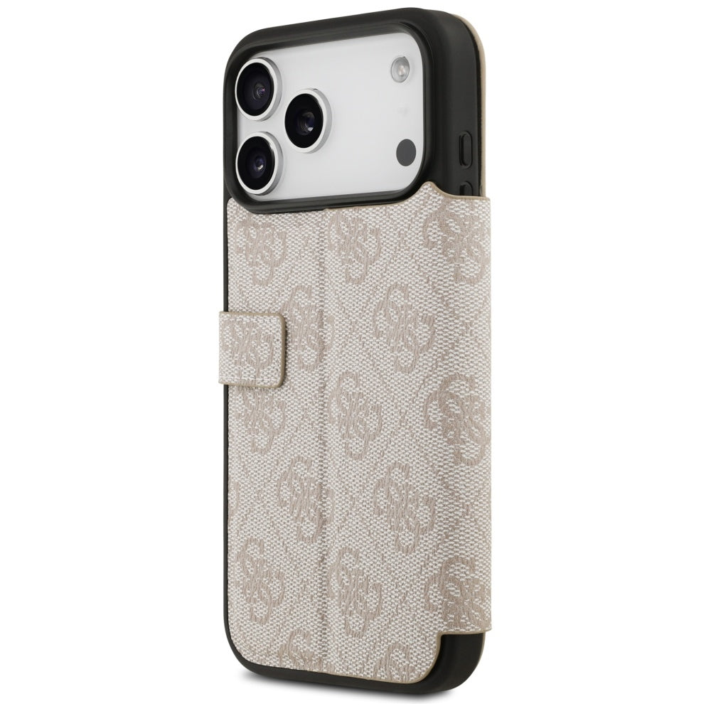 Capa para Apple iPhone 17 Pro Max, Guess, Logo Metal 4G, Rosa