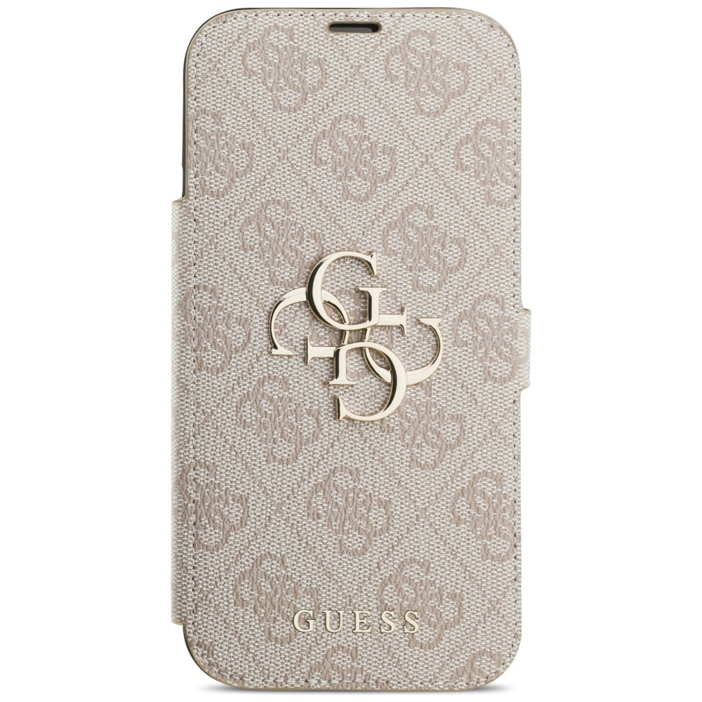 Capa para Apple iPhone 17 Pro Max, Guess, Logo Metal 4G, Rosa