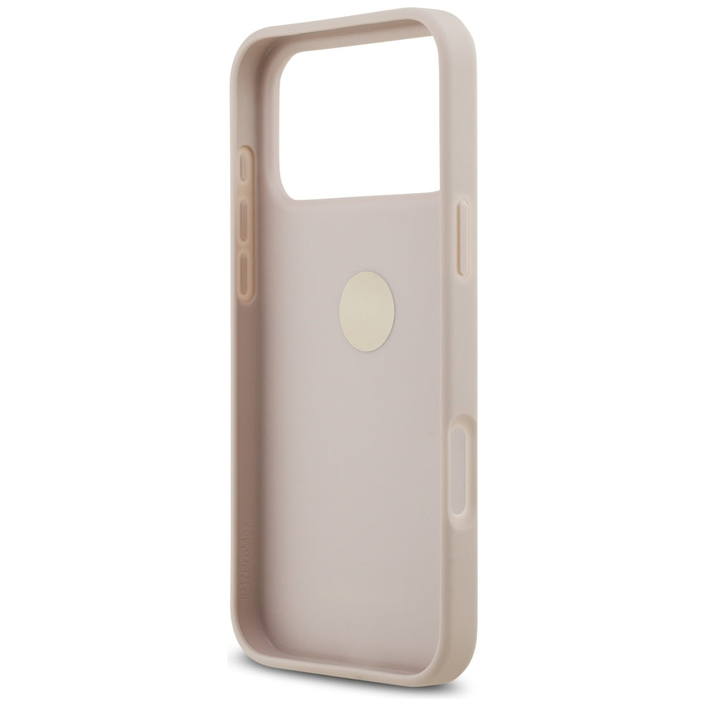 Capa para Apple iPhone 17 Pro Max, Guess, 4G Ring Stand, Rosa