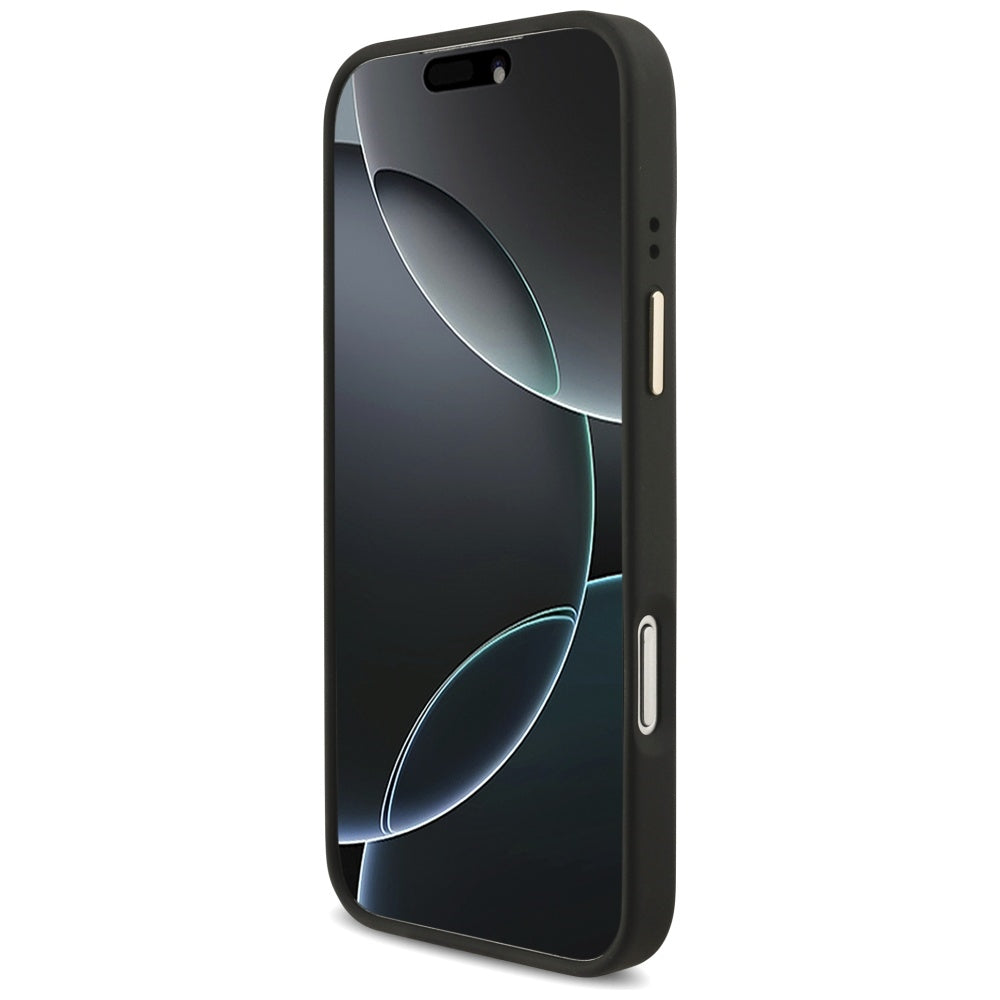 Capa para Apple iPhone 17 Pro Max, Guess, Big 4G Classic Logo with Big Strap, Preta