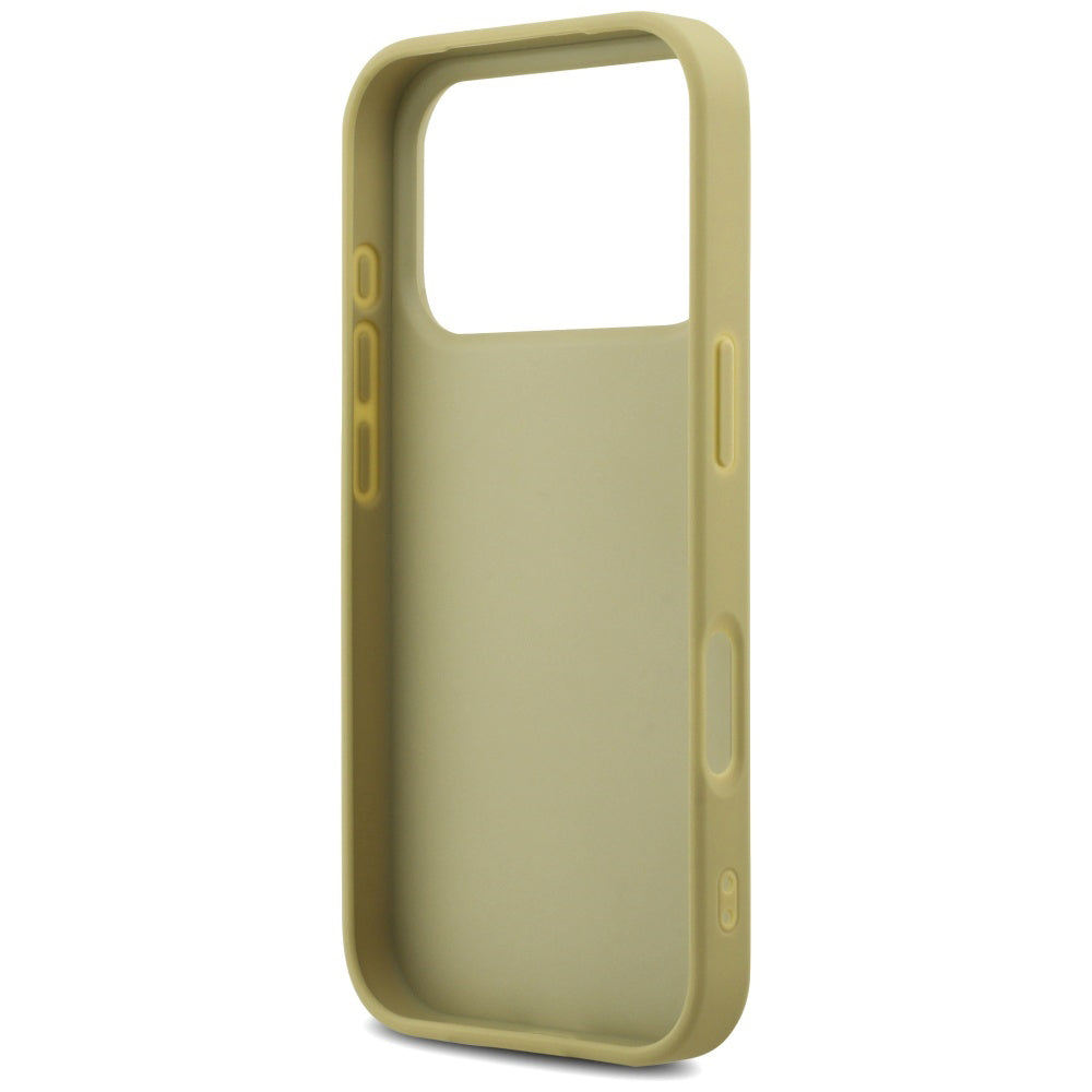 Capa para Apple iPhone 17 Pro Max, Guess, Fixed Glitter Big 4G, Dourada