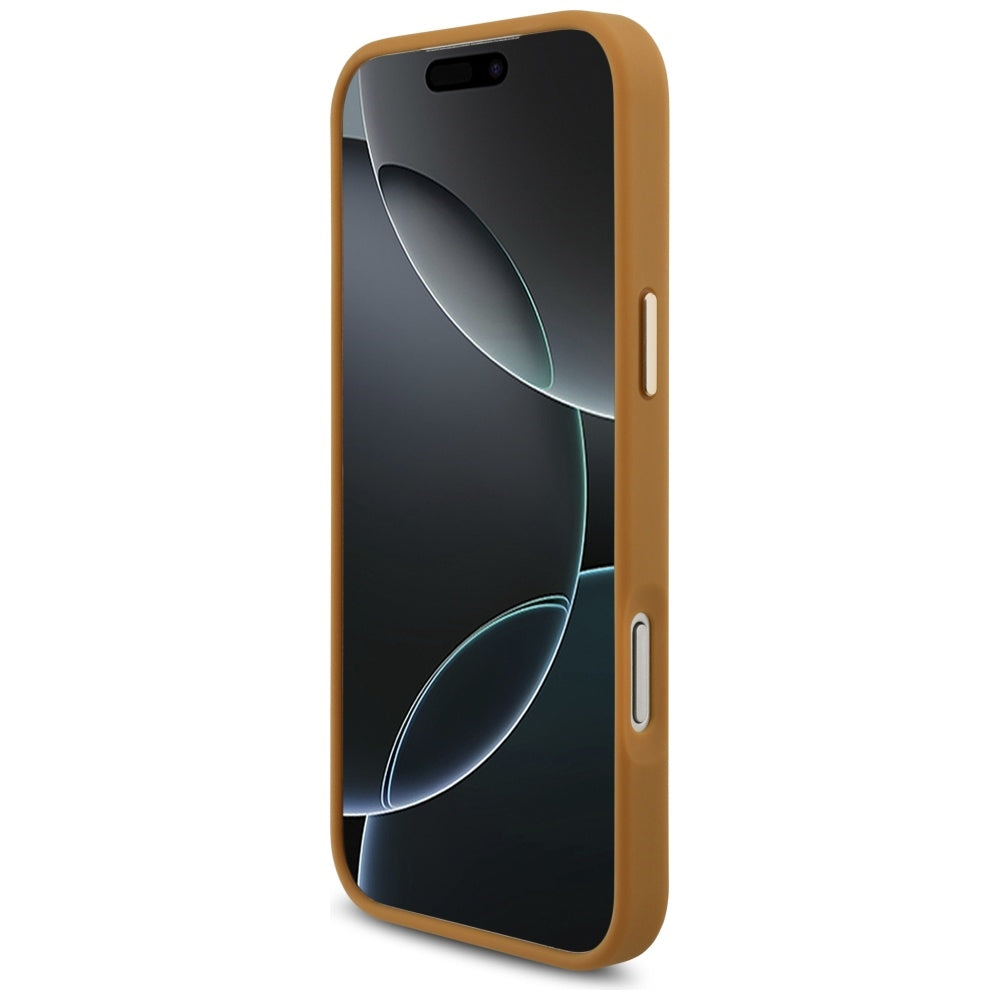 Capa para Apple iPhone 17 Pro Max, Karl Lagerfeld, Script Logo, Castanho
