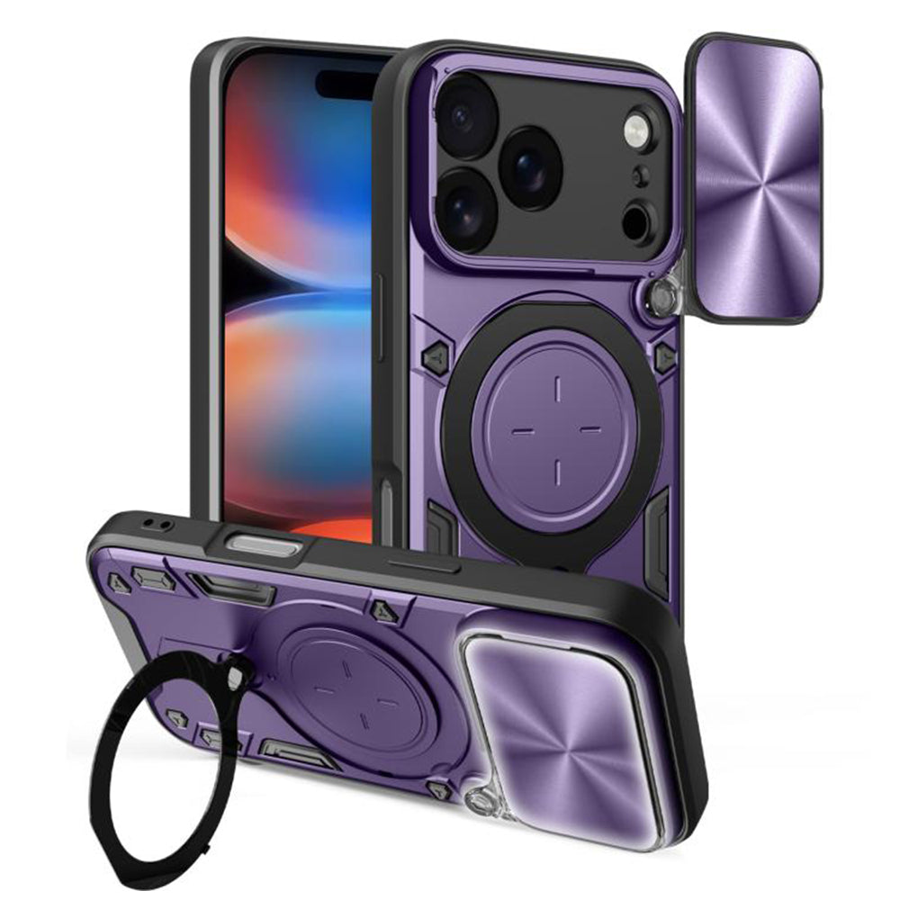 Capa para Apple iPhone 17 Pro Max, Techsuit, CamGuard Pro, Roxo