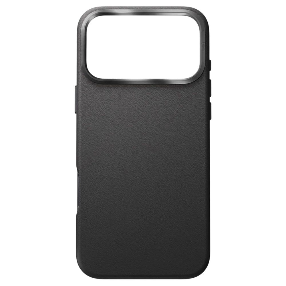 Capa para Apple iPhone 17 Pro Max, UNIQ, Lyden Leatherette, Preta