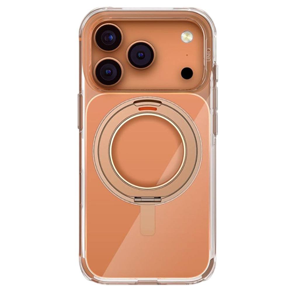 Capa para Apple iPhone 17 Pro Max, UNIQ, Swivix, Dourada