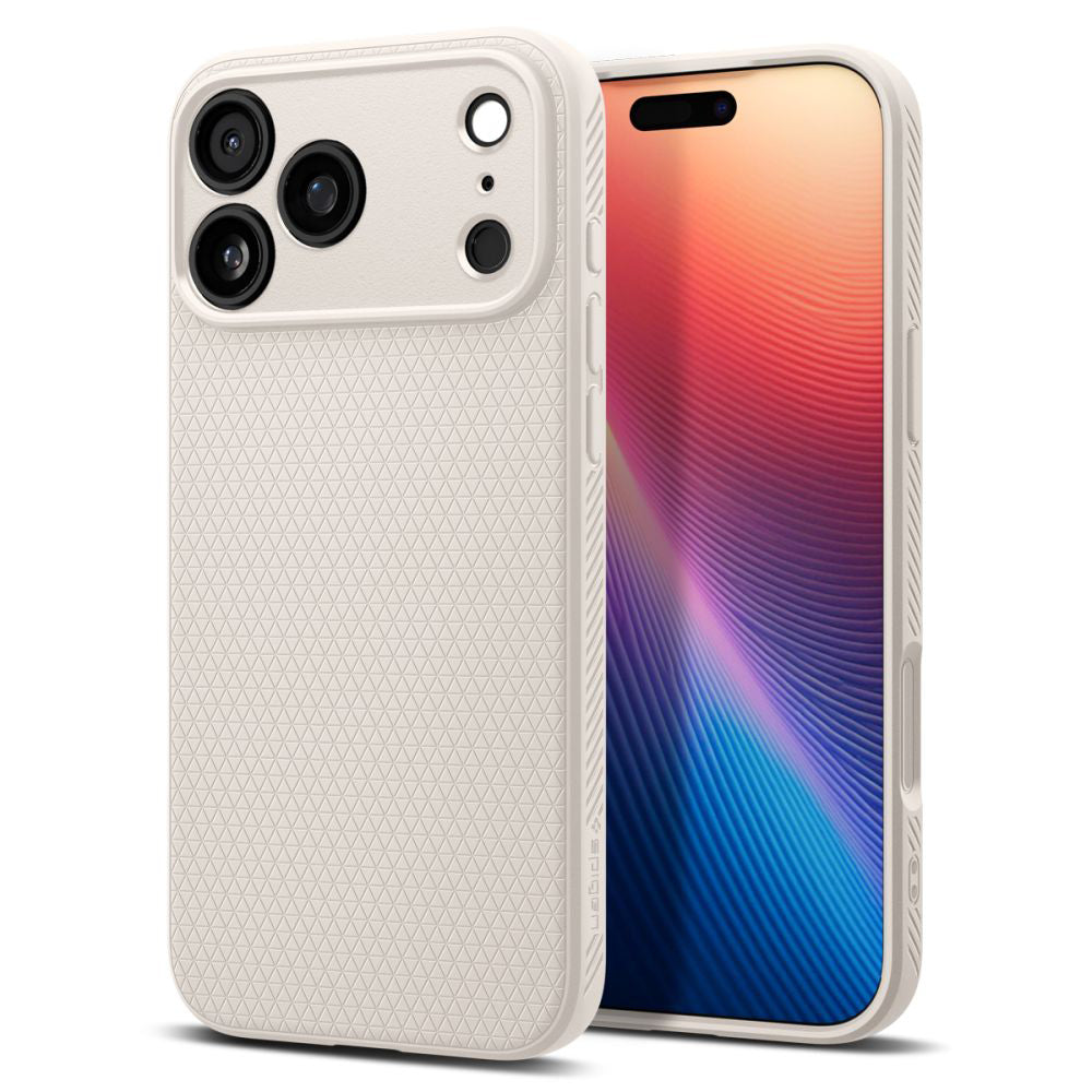 Capa para Apple iPhone 17 Pro, Spigen, Liquid Air, Bege