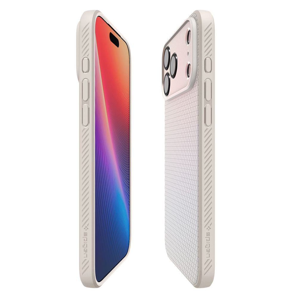 Capa para Apple iPhone 17 Pro, Spigen, Liquid Air, Bege