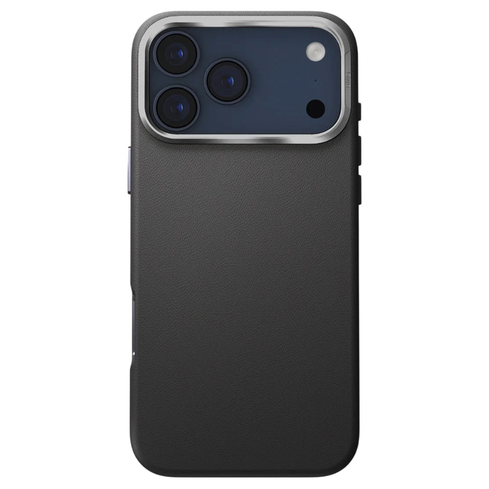 Case for Apple iPhone 17 Pro, UNIQ, Lyden Leatherette, Black