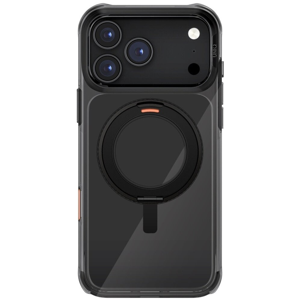 Capa para Apple iPhone 17 Pro, UNIQ, Swivix, Preta