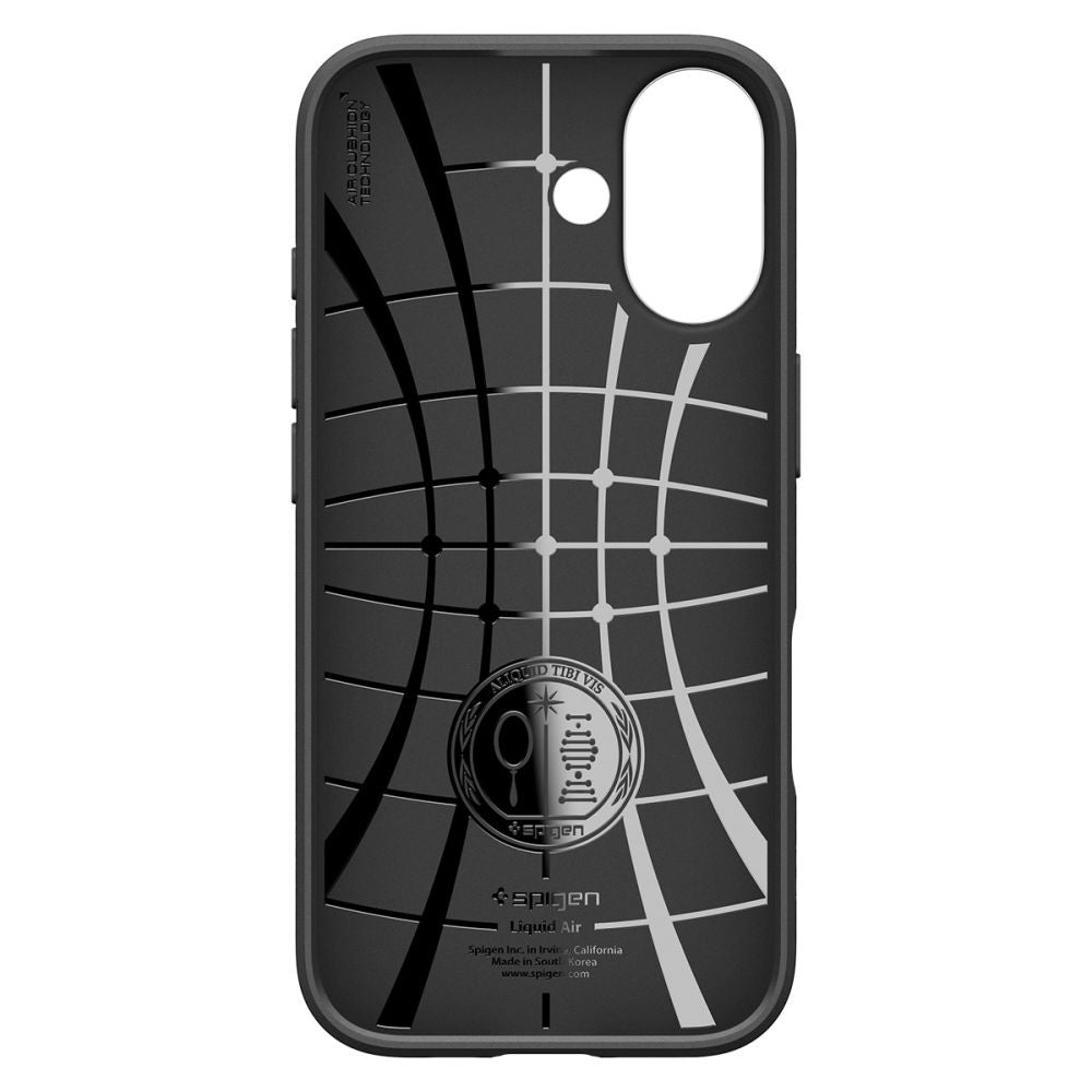 Capa para Apple iPhone 17, Spigen, Liquid Air, Preta Fosca ACS10369