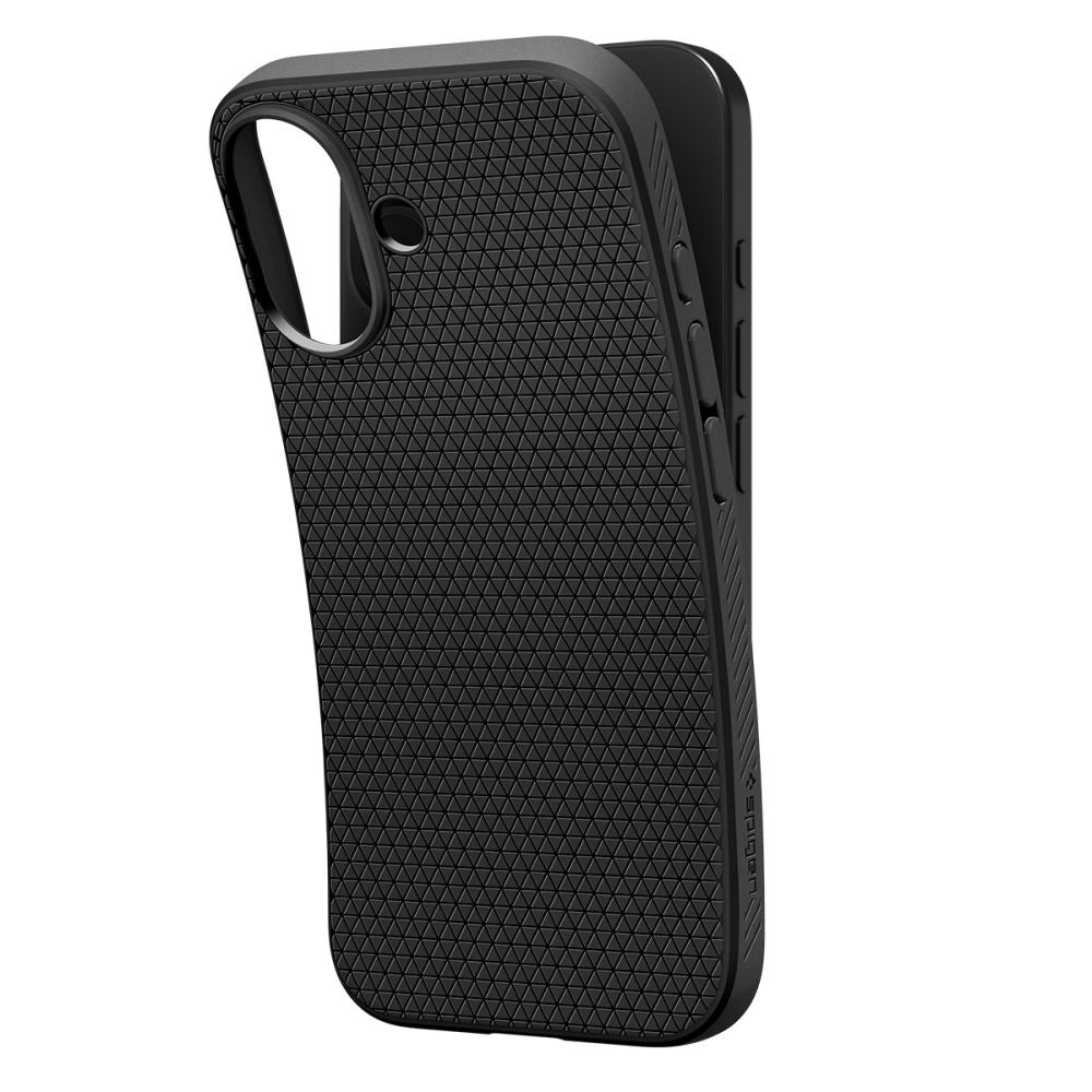Capa para Apple iPhone 17, Spigen, Liquid Air, Preta Fosca ACS10369