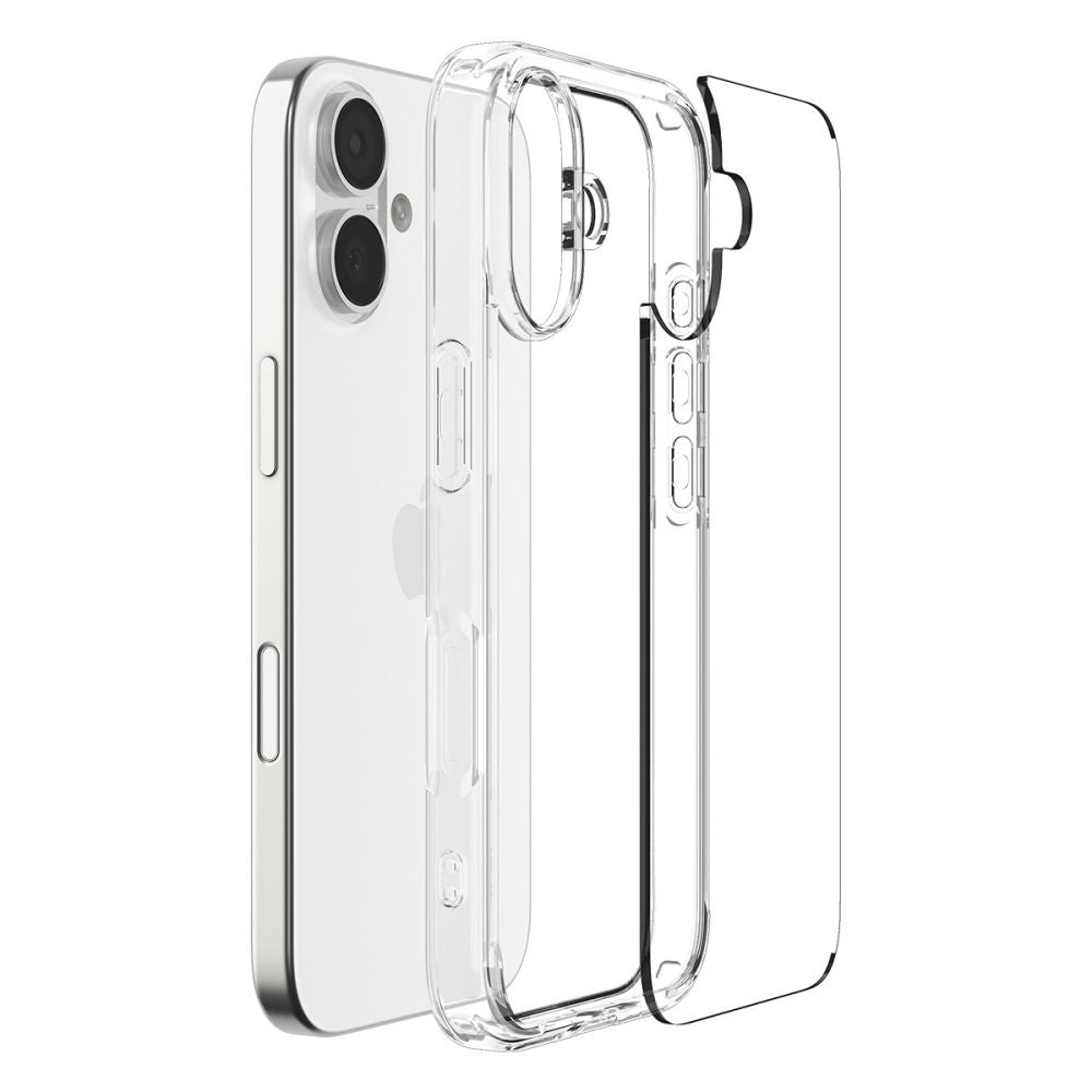 Capa para Apple iPhone 17, Spigen, Ultra Hybrid, Transparente