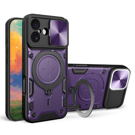 Capa para Apple iPhone 17, Techsuit, CamGuard Pro, Roxo