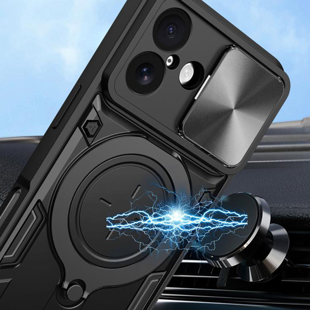 Capa para Apple iPhone 17, Techsuit, CamGuard Pro, Vermelha