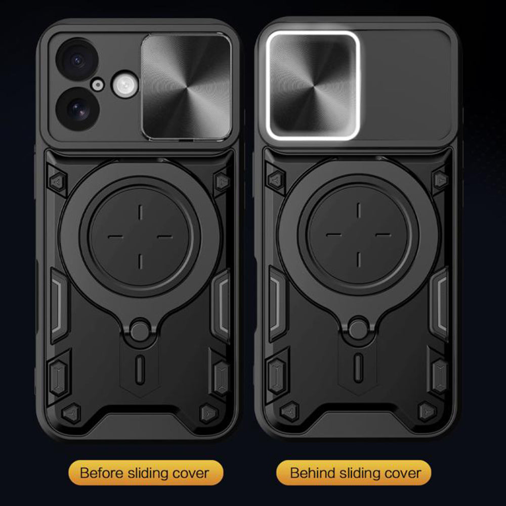 Capa para Apple iPhone 17, Techsuit, CamGuard Pro, Vermelha