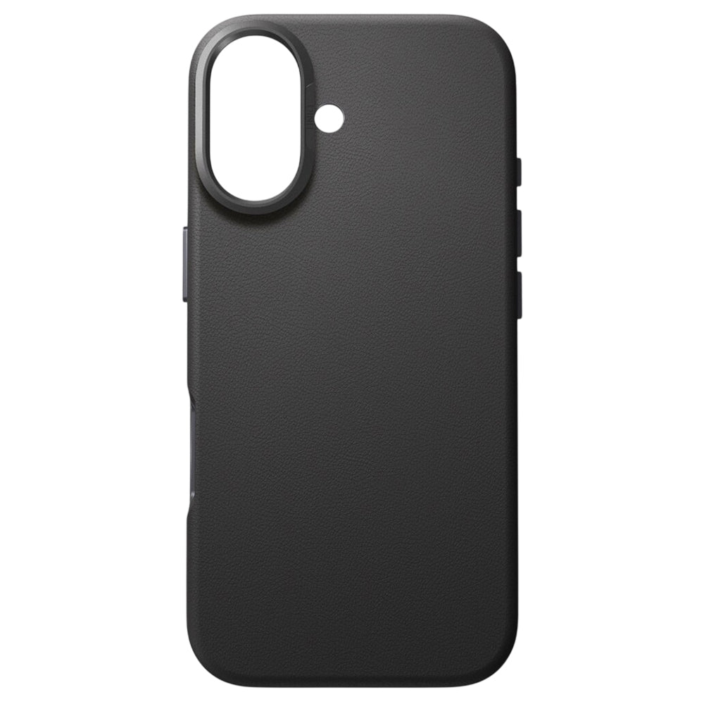 Capa para Apple iPhone 17, UNIQ, Lyden Leatherette, Preta