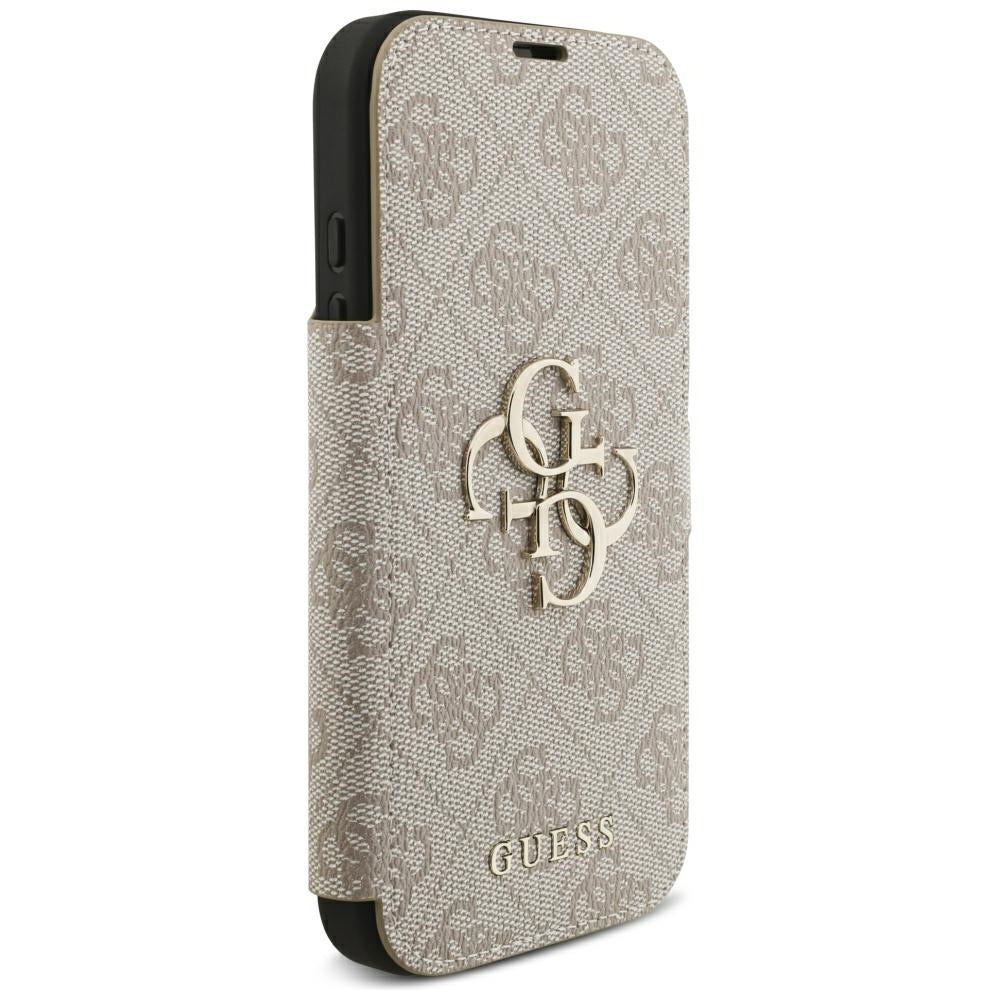 Capa para Apple iPhone 18 Pro / 17 Pro, Guess, 4G Metal Logo, Rosa
