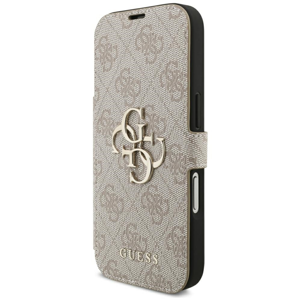 Capa para Apple iPhone 18 Pro / 17 Pro, Guess, 4G Metal Logo, Rosa
