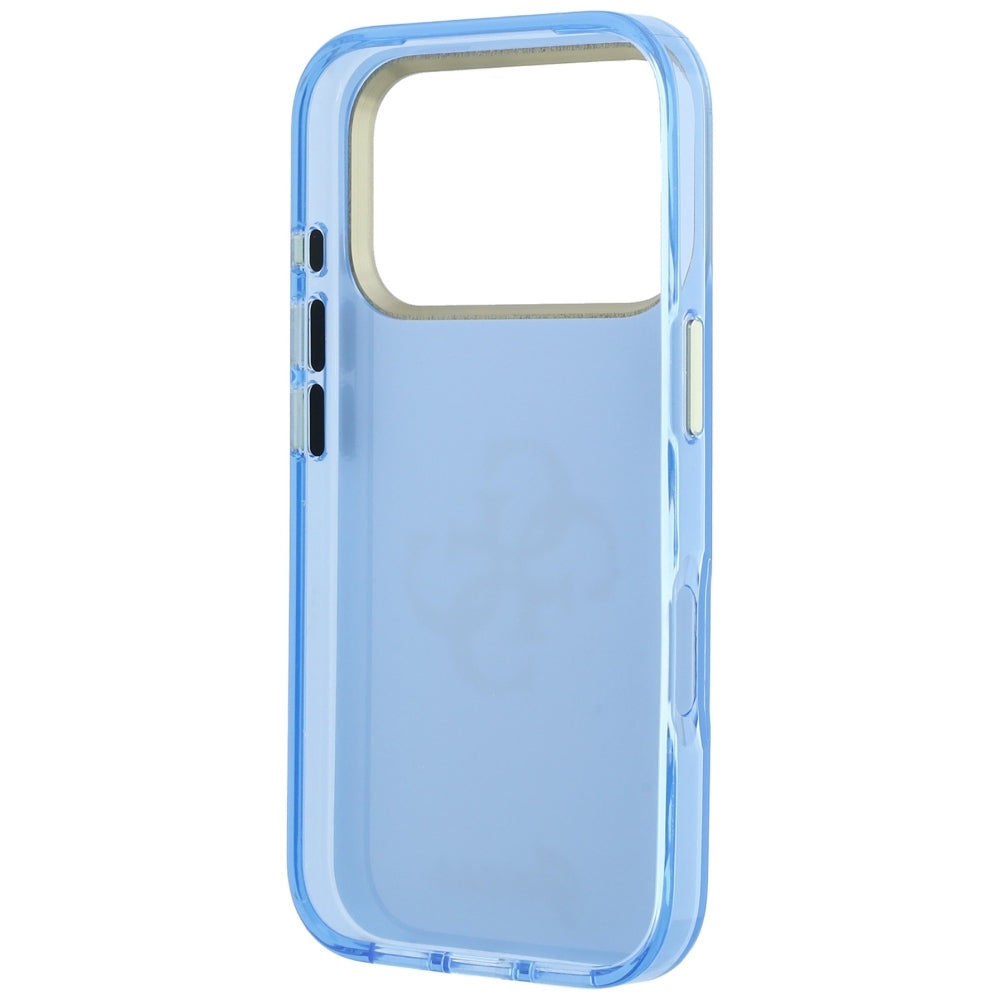 Capa para Apple iPhone 18 Pro / 17 Pro, Guess, IML 4G Metal Script, Azul