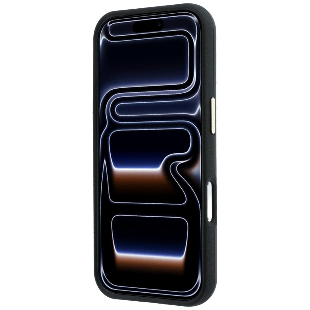 Capa para Apple iPhone 18 Pro / 17 Pro, Guess, Smooth Big Strass Logo, Preta
