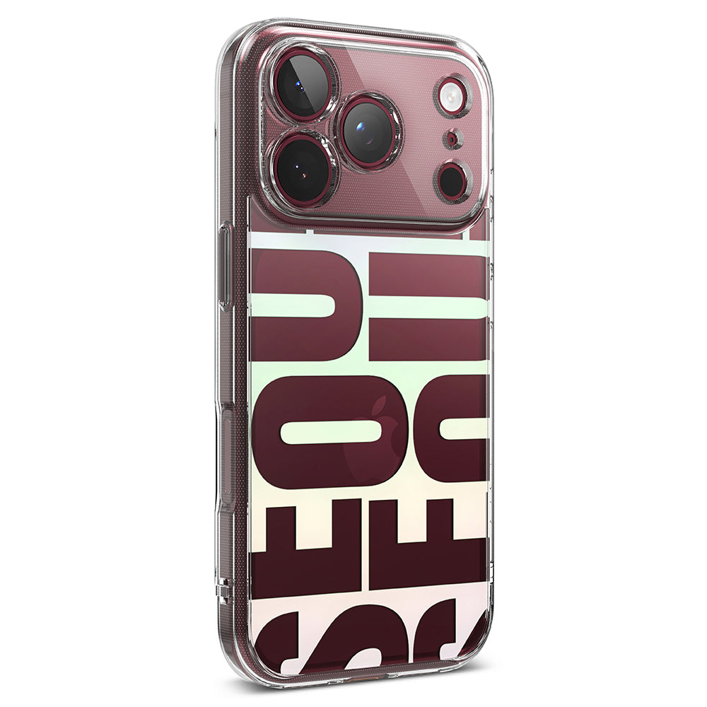 Case for Apple iPhone 18 Pro / 17 Pro, Ringke, Fusion Seoul, Burgundy