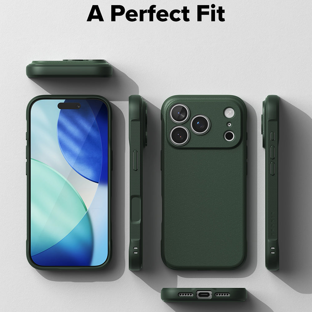 Capa para Apple iPhone 18 Pro / 17 Pro, Ringke, Onyx, Verde Escuro
