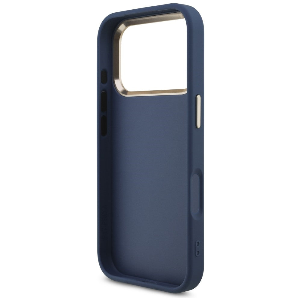 Capa para Apple iPhone 18 Pro Max / 17 Pro Max, Guess, 4G Big Classic Logo, Azul