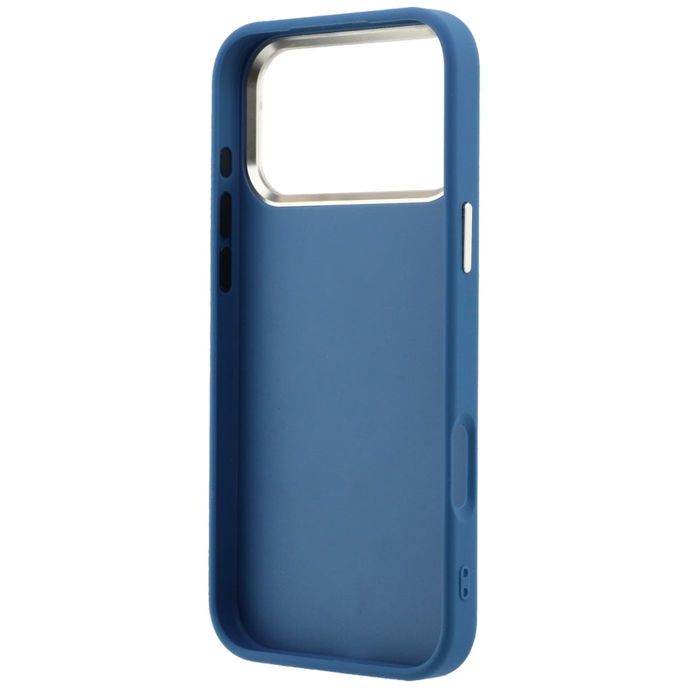 Capa para Apple iPhone 18 Pro Max / 17 Pro Max, Guess, 4G Big Strass Logo, Azul