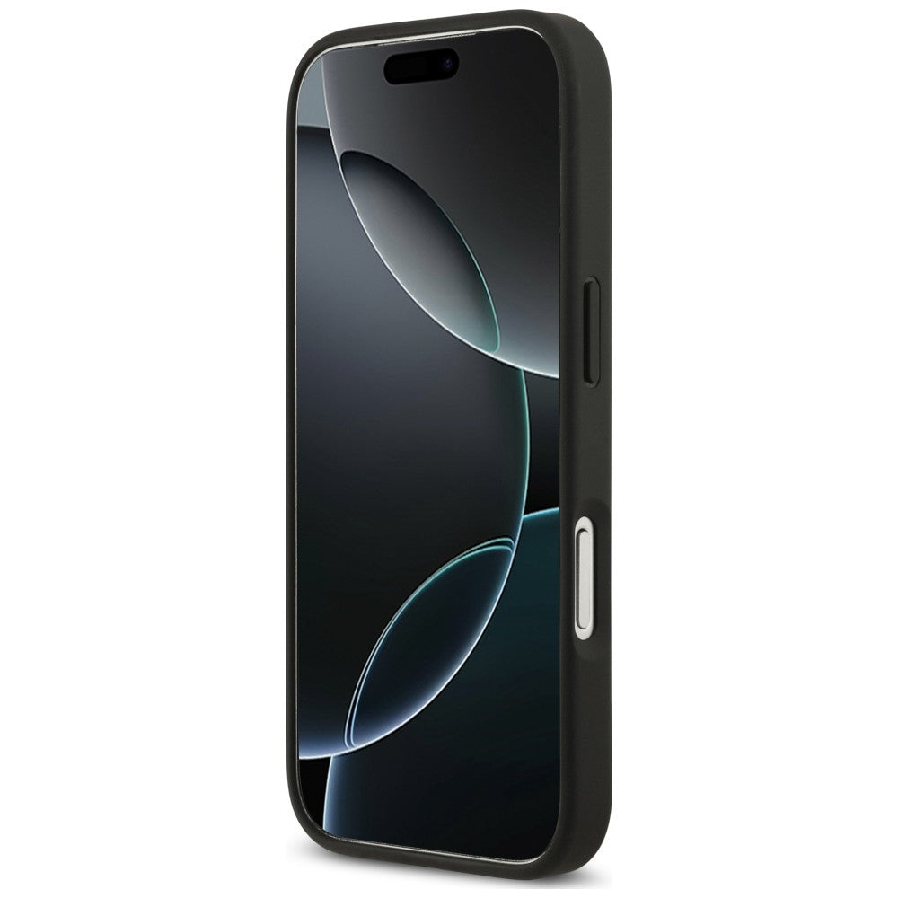 Capa para Apple iPhone 18 Pro Max / 17 Pro Max, Guess, 4G Double Card Triangle, Preta