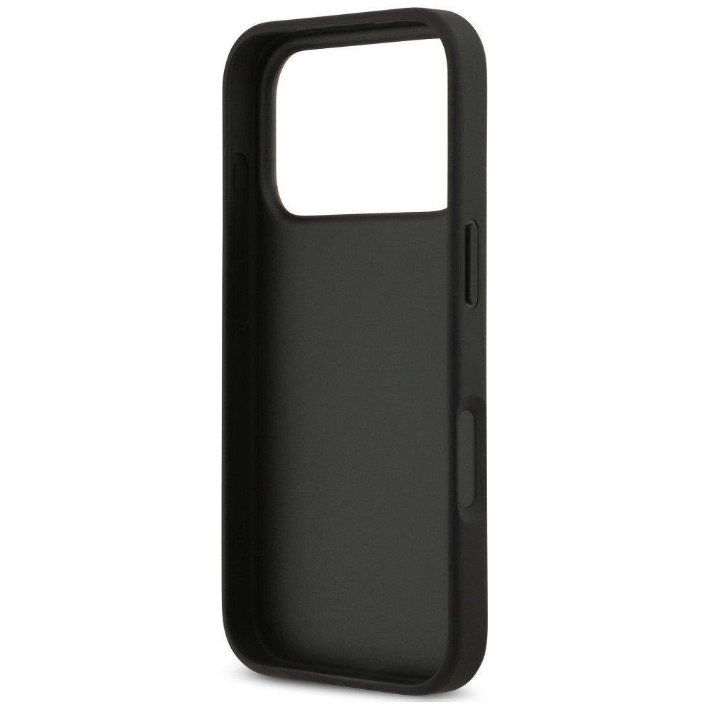 Capa para Apple iPhone 18 Pro Max / 17 Pro Max, Guess, 4G Double Card Triangle, Preta