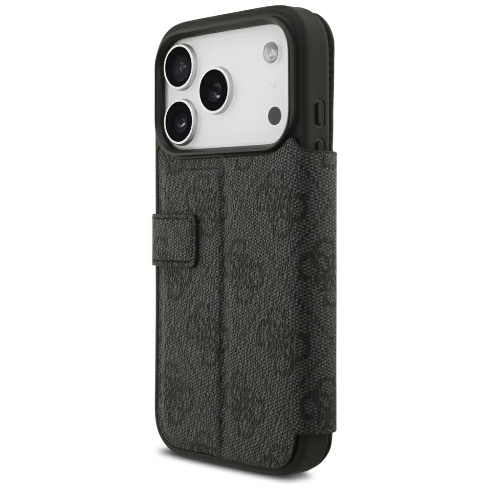 Capa para Apple iPhone 18 Pro Max / 17 Pro Max, Guess, Logótipo Metálico 4G, Preta