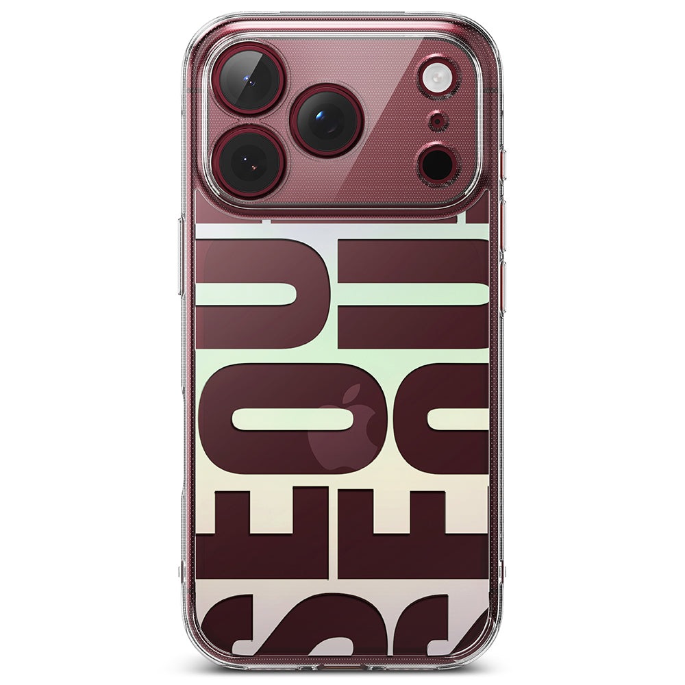 Capa para Apple iPhone 18 Pro Max / 17 Pro Max, Ringke, Fusion Seoul, Vinho