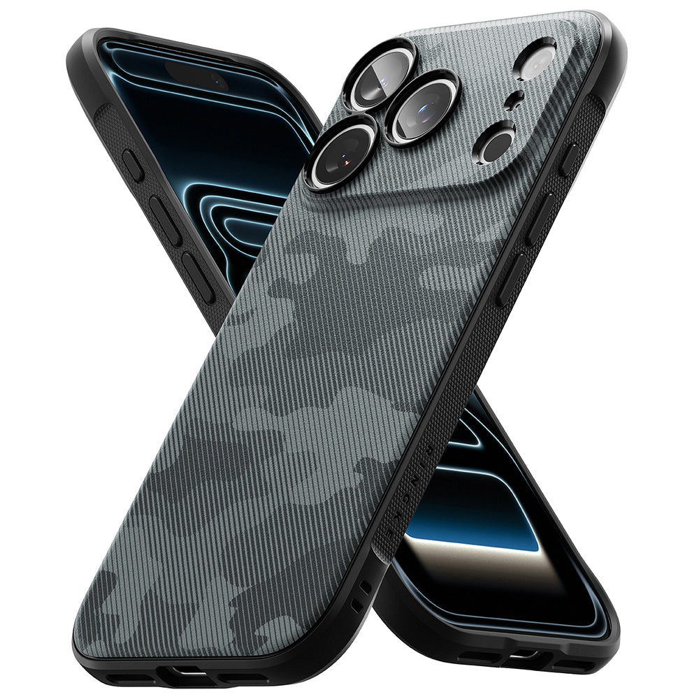 Capa para Apple iPhone 18 Pro Max / 17 Pro Max, Ringke, Onyx, Camuflagem