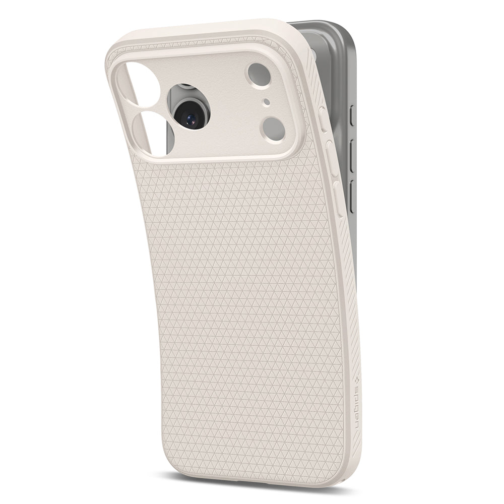 Capa para Apple iPhone 18 Pro Max / 17 Pro Max, Spigen, Liquid Air, Bege ACS12114