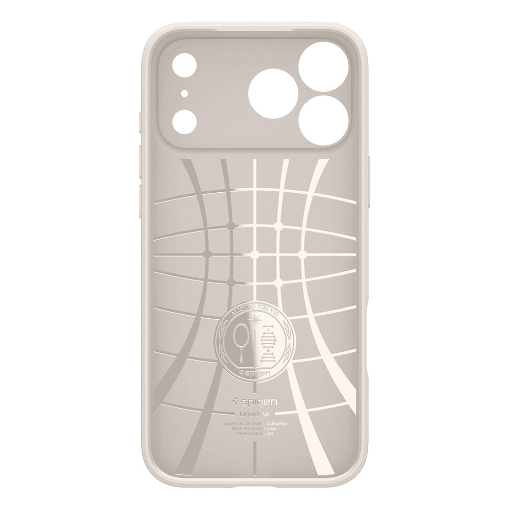 Capa para Apple iPhone 18 Pro Max / 17 Pro Max, Spigen, Liquid Air, Bege ACS12114