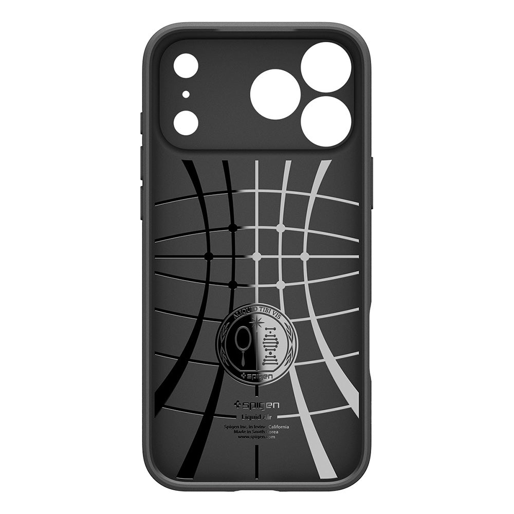 Capa para Apple iPhone 18 Pro Max / 17 Pro Max, Spigen, Liquid Air, Preto Fosco ACS12111