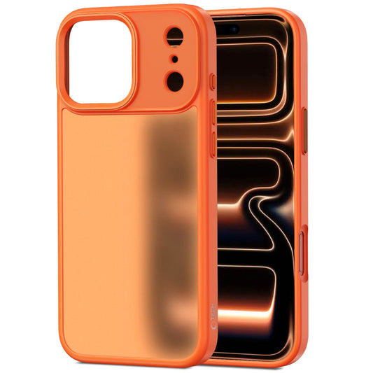 Capa para Apple iPhone 17 Pro Max, Tech-Protect, Magmat, Laranja Fosco