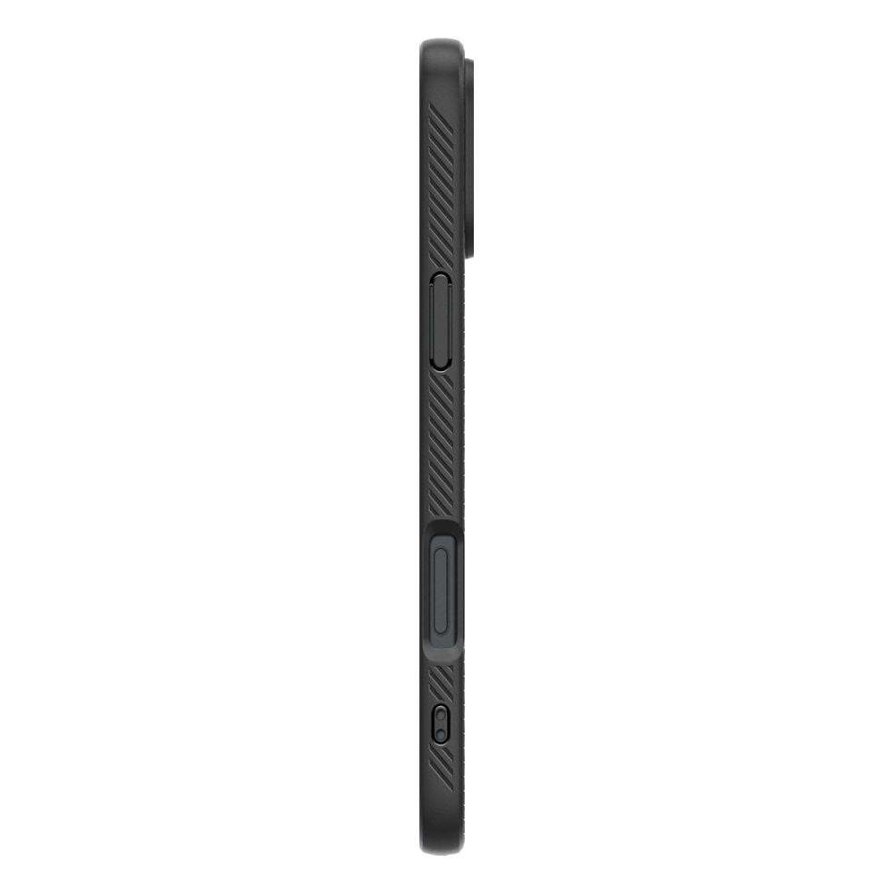 Capa para Apple iPhone 16, Spigen, Liquid Air, Preta Mate ACS08194
