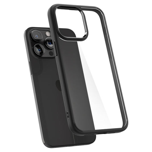 Capa para Apple iPhone 15 Pro, Spigen, Ultra Hybrid, Preto Fosco ACS06713