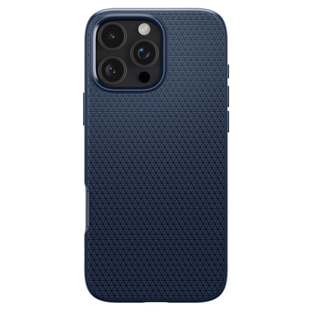 Capa para Apple iPhone 16 Pro Max, Spigen, Liquid Air, Azul ACS07989