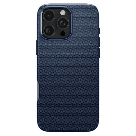 Capa para Apple iPhone 16 Pro Max, Spigen, Liquid Air, Azul ACS07989
